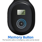 A8 Charging Version Portable Digital Display FM Headphone