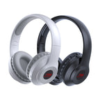 X5 Portable Digital Display Folding Headset FM Radio Headphones, Charging White, Charging Black
