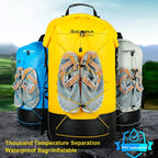 XINDA XD-BAG19 IPX7 Waterproof Outdoor Stream Tracing Backpack Diving Bag, Yellow-16L, Yellow-26L, Yellow-36L, Blue-16L, Blue-26L, Blue-36L, Light Gray-16L, Light Gray-26L, Light Gray-36L, Black-16L, Black-26L, Black-36L
