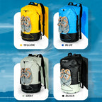 XINDA XD-BAG19 IPX7 Waterproof Outdoor Stream Tracing Backpack Diving Bag, Yellow-16L, Yellow-26L, Yellow-36L, Blue-16L, Blue-26L, Blue-36L, Light Gray-16L, Light Gray-26L, Light Gray-36L, Black-16L, Black-26L, Black-36L