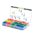 European Style Tube Type Wiring Cold Press Terminal Set, 700pcs /Set