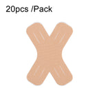 20pcs /Pack X Shaped Muscle Patch Sports Support Intramuscular Patch Bandage