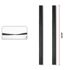 Car Side Window Wipers Removing Water Mist Universal Rubber Strips, 1pair
