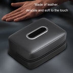 Car Seat Armrest Tissue Box Sun Visor Seat Back Hanging Paper Bag