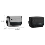 For DJI Mini 4 Pro Baona BN-H016 Portable Waterproof Crossbody Drones Storage Bag, Grey, Black
