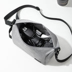 Baona BN-H012 Multifunctional Outdoor Crossbody Digital Camera Bag Lens Protection Bag, Grey, Black