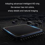 360-degree Adjustable Three-control Metal Fisheye Reversing Camera