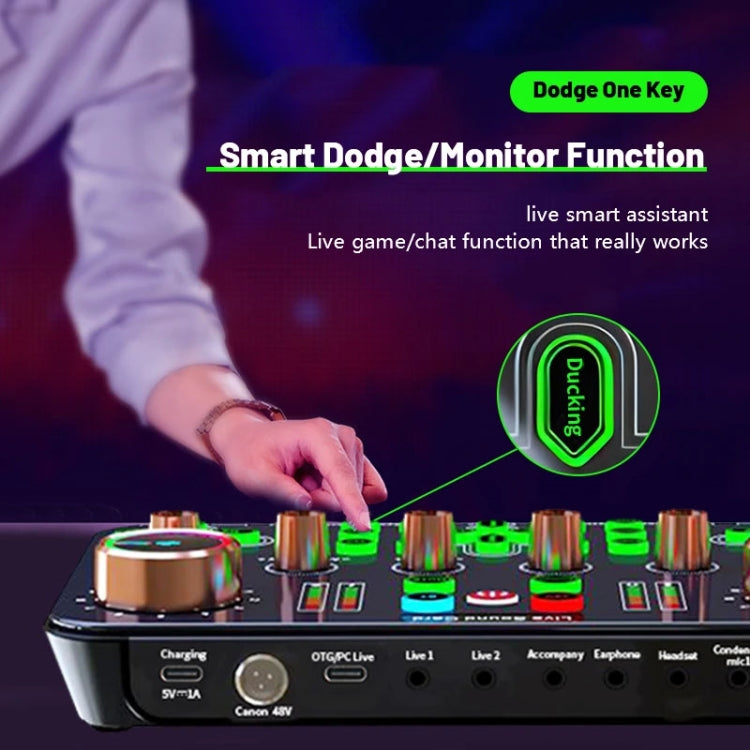 K600 48V English Version Live Dedicated Sound Card, K600