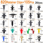 Universal Automotive Fasteners Rivets Fender Expansion Screws, 925pcs /Set