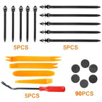 Universal Automotive Fasteners Rivets Fender Expansion Screws, 925pcs /Set