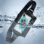 IPX8 Waterproof Mobile Phone Waist Bag Fishing Mountaineering Cycling Sports Chest Bag