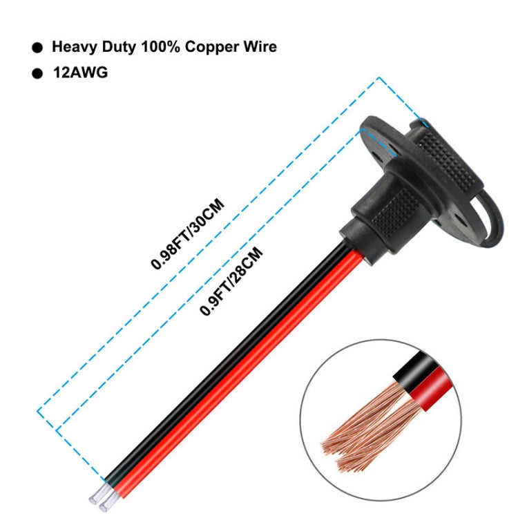 SAE Plug Solar Connection Battery Panel Charger Modification