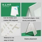 Foldable Soft Board Spotlight Reflective Screen PVC Waterproof Photo Tool, Style 1 Vertical Strip, Style 2, Style 3 Pane, Style 4 Mottled, Style 5 Classic, Style 6 Classic Double Side, Style 7 Black White, Style 8 Gold Silver