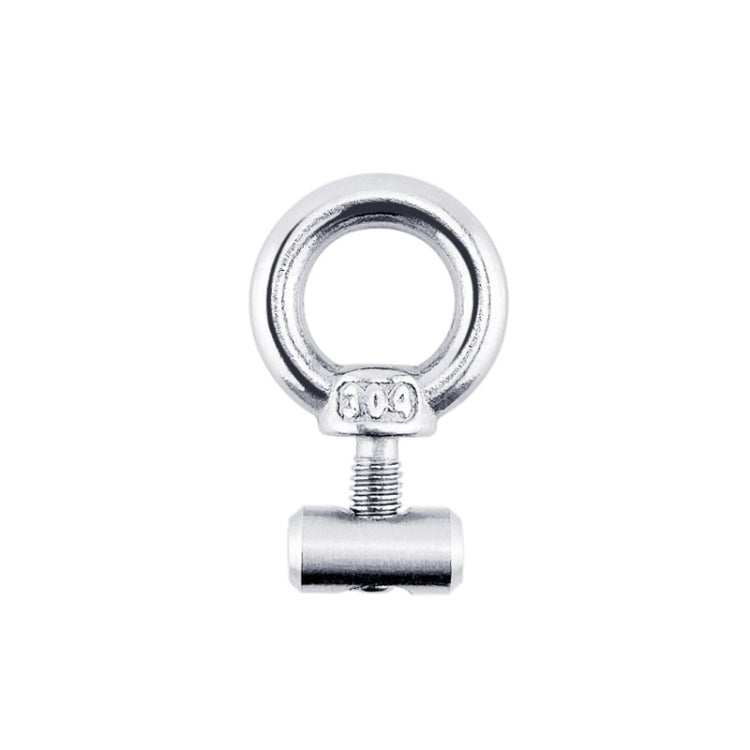 RV Sunshade 304 Stainless Steel Slide Rail Ring, 1pcs M4 Ring + Cylinder, 2pcs M4 Ring + Cylinder, 2pcs M4 Ring + Cylinder + Purple Climbing Buckle, 2pcs M4 Ring + Cylinder + Silver Climbing Buckle