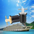 Marine Motorboat Deck Cross Drain Plug Screw, Copper For 19mm, Copper For 25mm, Copper For 32mm, Stainless Steel For 19mm, Stainless Steel For 25mm