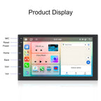 Android 13.0 Dual Butt Universal Wireless Carplay Car Navigation Center Control All-In-One Monitor, 10.1inch