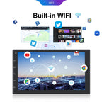 Android 13.0 Dual Butt Universal Wireless Carplay Car Navigation Center Control All-In-One Monitor, 10.1inch