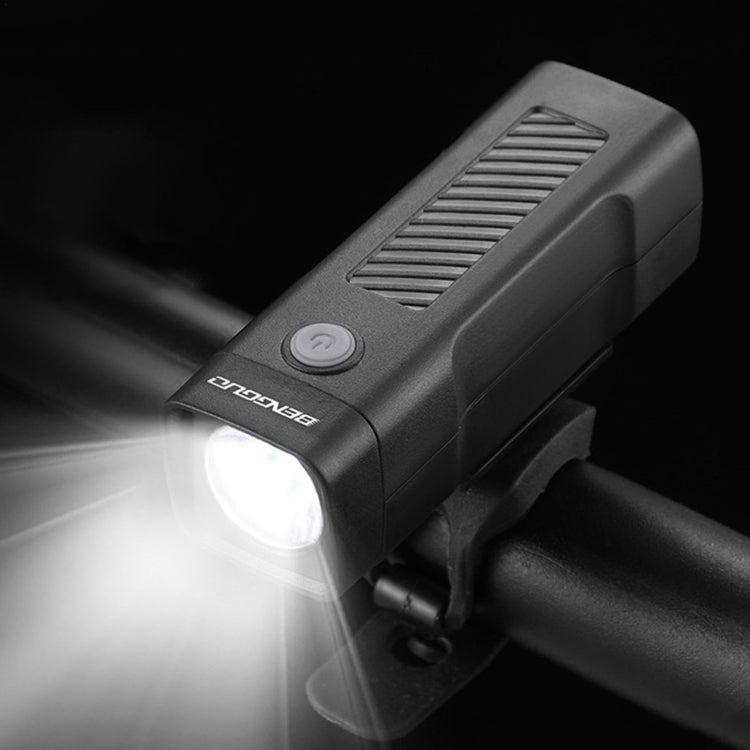 BENGGUO Bicycle Front Light Rechargeable Flashlight 3 Lighting Modes