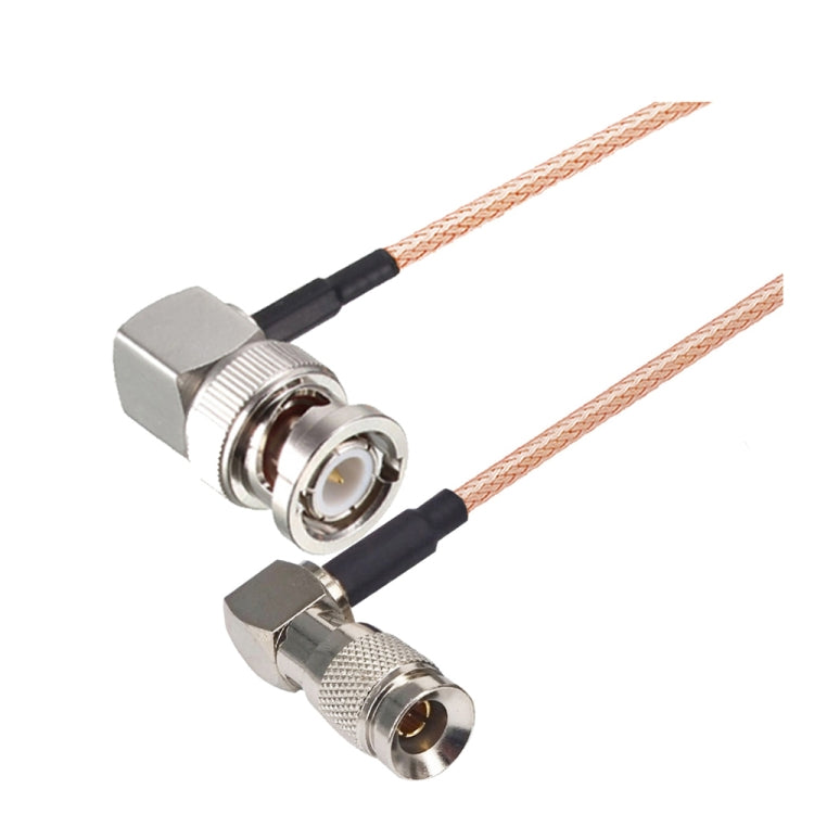 CC4 Male To BNC Male Elbow Connector Cable RG179 Coaxial RF Cable, 20cm, 30cm, 50cm, 100cm