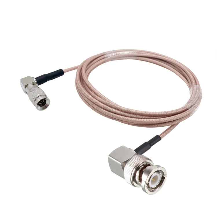 CC4 Male To BNC Male Elbow Connector Cable RG179 Coaxial RF Cable, 20cm, 30cm, 50cm, 100cm