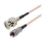 BNC Male To CC4 Male Cable RG179 RF Adapter Wire, 20cm, 30cm, 50cm, 100cm
