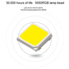 Car Chassis Light RGB Colorful Atmosphere Light, 8 in 1, 10 in 1, 12 in 1