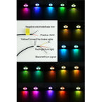 Car Chassis Light RGB Colorful Atmosphere Light, 8 in 1, 10 in 1, 12 in 1