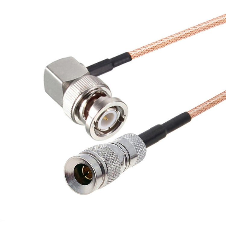 CC4 Male To BNC Male Elbow Connector Cable RG179 Coaxial RF Cable, 20cm, 30cm, 50cm, 100cm