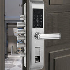 6068 Steel Security Door Lock Body For Mechanical Lock And Fingerprint Lock, 388  x 30mm, 388 x 40mm