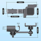 SHUNWEI Car Navigation Screen Floating Mobile Phone Holder, Clip Type, Magnetic Type