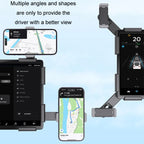 SHUNWEI Car Navigation Screen Floating Mobile Phone Holder, Clip Type, Magnetic Type