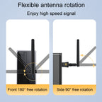 JINGHUA N5 Dual Band Driverless High Gain Antenna USB Wireless Network Card, Antenna Model 600M