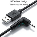 JINGHUA U550C USB To DC Charging Cable Small Appliance Power Cord, 3.5mm, 5.5mm