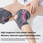 Sports Protection Knee Pads Meniscus Protection Cover Patella Brace With Double Anti-slip Strip