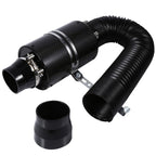 Carbon Fiber Air Intake Bellows Air Filter Kit Car Modification