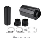 Carbon Fiber Air Intake Bellows Air Filter Kit Car Modification
