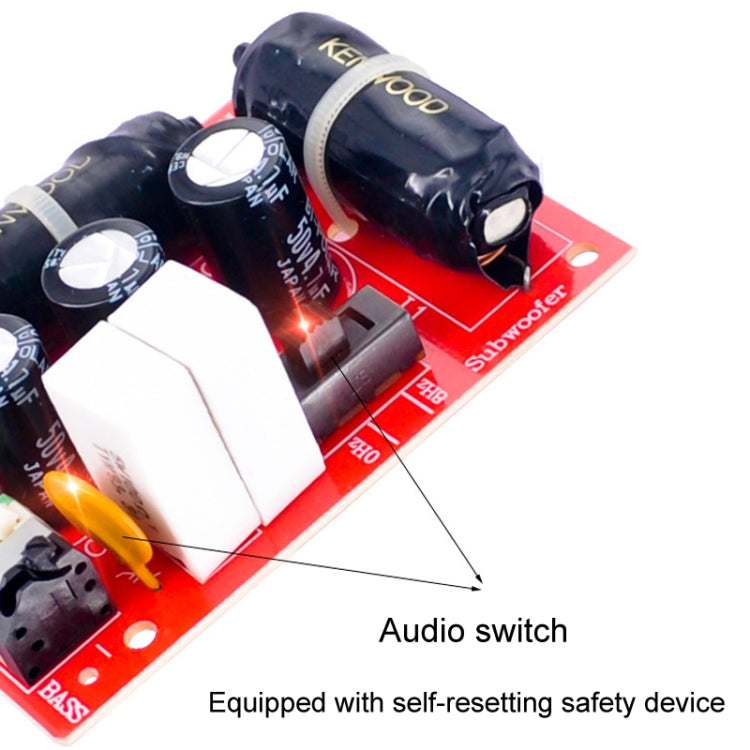 DIY Audio Bass Crossover Solderless High Power Divider, WEAH-90A