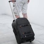 Cwatcun D136 Generation 1 Large Camera Trolley Shoulder Bag Large Capacity Outdoor Photography Storage Case, D136