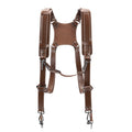 Cwatcun H90 Dual Camera Leather Strap Adjustable Multi-functional Convenient Camera Shoulder Strap, H90 1.0, H90 2.0