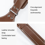 Cwatcun H90 Dual Camera Leather Strap Adjustable Multi-functional Convenient Camera Shoulder Strap, H90 1.0, H90 2.0