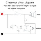 High And Low 2-Way Audio Crossover Stage Speaker Conversion Divider, PA-2A
