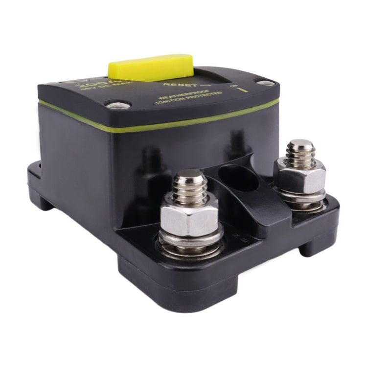 RV Yacht Manual Reset Ignition Protection Fuse Switch With Terminal Accessories, 50A, 100A, 150A, 200A, 250A, 300A