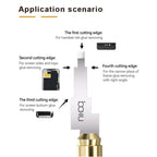 BAKU BA-214 Multi-Function LCD Repair Scraper 0.2mm Thickness Screen CPU Glue Remover Tool, BA-214