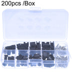200pcs /Box JST-SM 2.54mm Pitch 2/3/4/5Pin Male/Female Header Connectors Adaptor