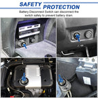 RV Yacht Anti-leakage Battery Power Main Switch, Without Accessories, With Accessories