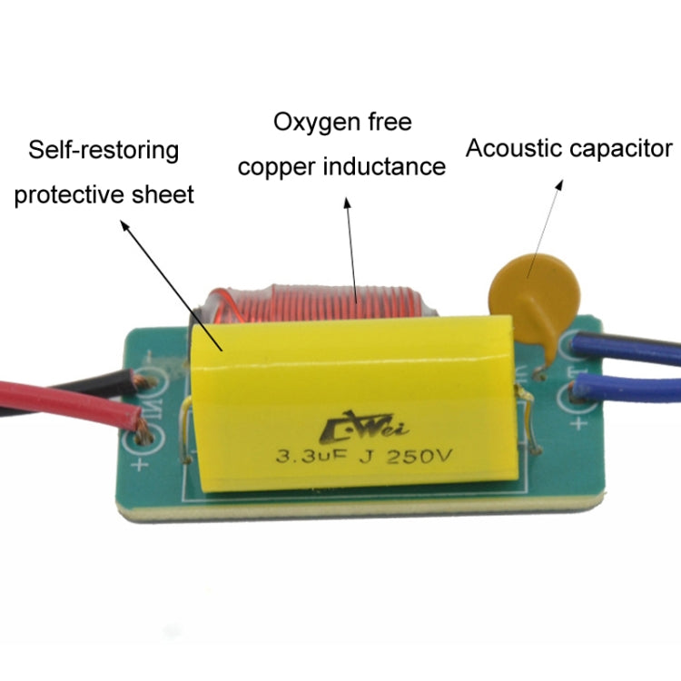 WEAH-T-4 Car Modification Tweeter Crossover Hi-Fi Audio Divider, A Model, C Model