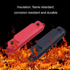 M6 RV Yacht High Current 6-column 250A Base Busbar, Red, Black, Red + Black, Red with Accessories, Black with Accessories, Red + Black with Accessories