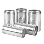 Aluminum Intake Turbo Intercooler Pipe Extensor Hose Adapter Car Air Intake Joiner Pipe Connector, 51mm, 57mm, 63mm, 70mm, 76mm