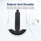 For Meta Quest 3 VR Headset Comfort Sponge Head Strap Replacement Parts, Sponge Headset