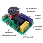 High And Low 2-Way Audio Crossover Hi-Fi Speaker Conversion Divider, PUV-W2